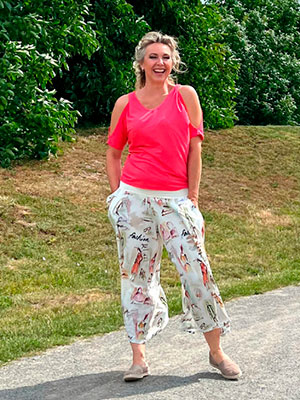 Kalhotová sukně fashion