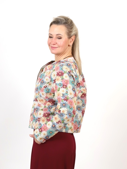 Sáčko na zip květy