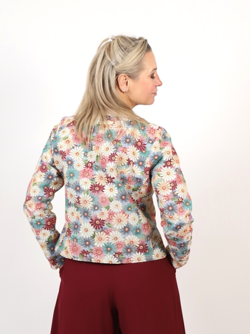 Sáčko na zip květy