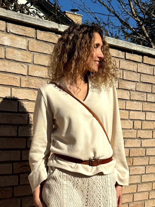 Svetřík bavlněný světlý