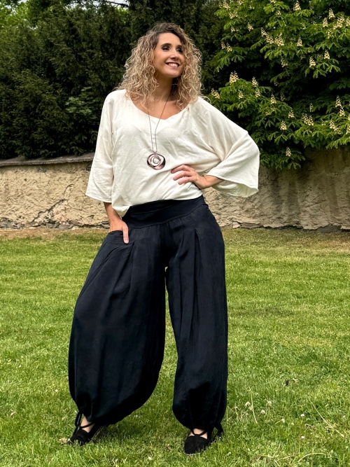 Harémky Tenzel Deep Indigo