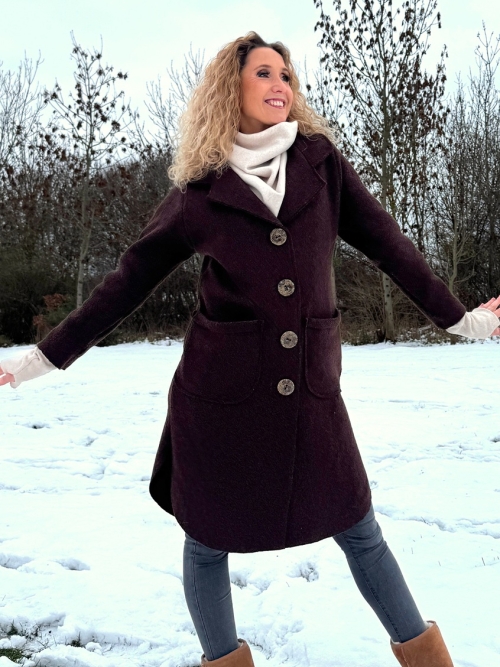 Fleesový rolákový nákrčník světlý