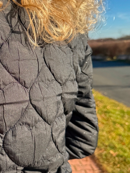 Vesta černá s leskem