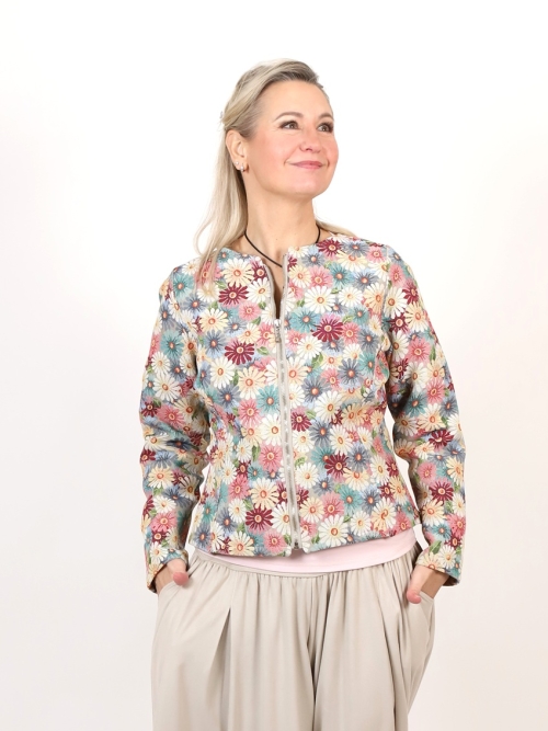 Sáčko na zip květy